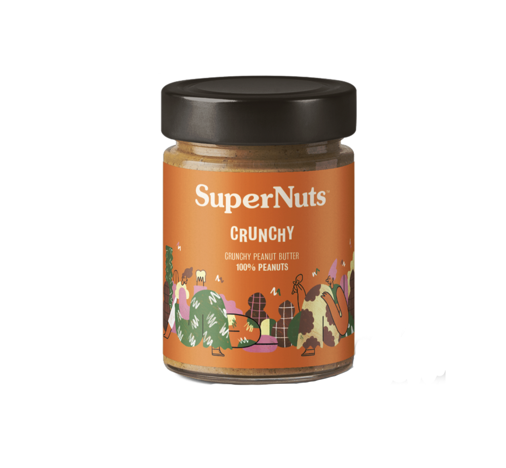 SuperNuts Crunchy 100% Peanut Butter 300g