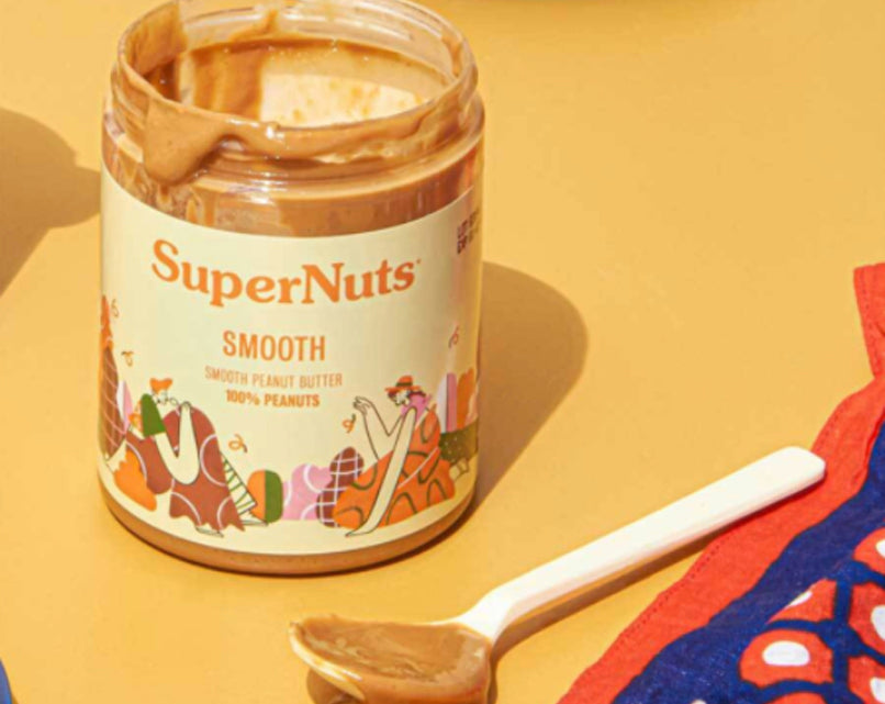 SuperNuts Smooth 100% Peanut Butter 300g