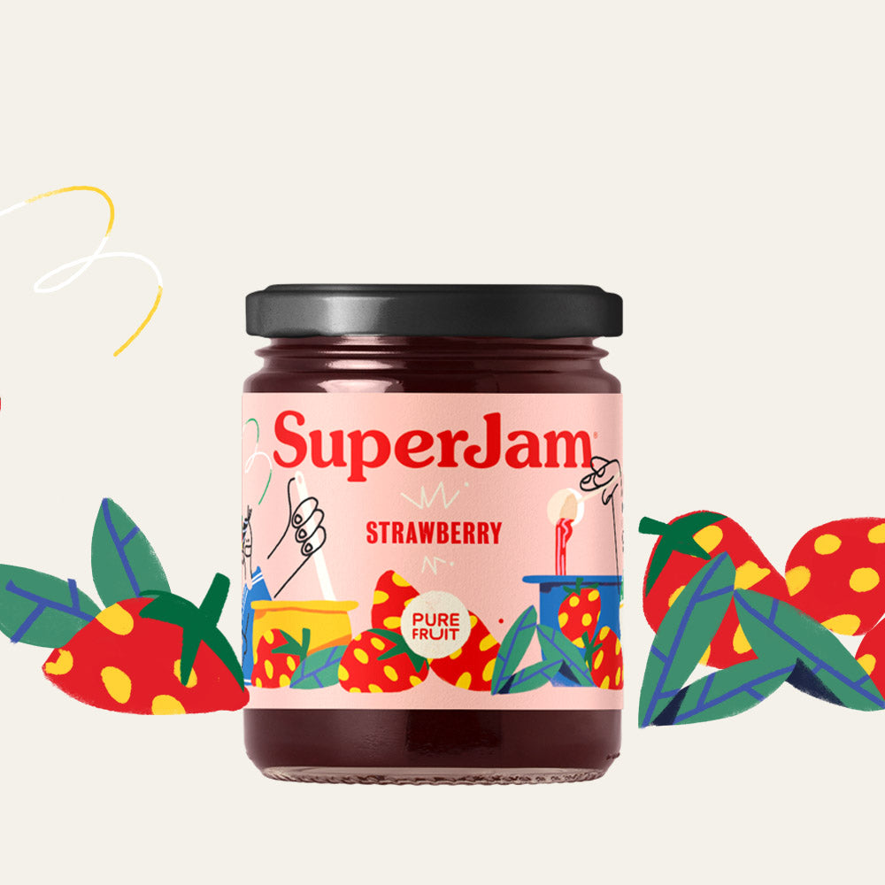 SuperJam Strawberry 212g