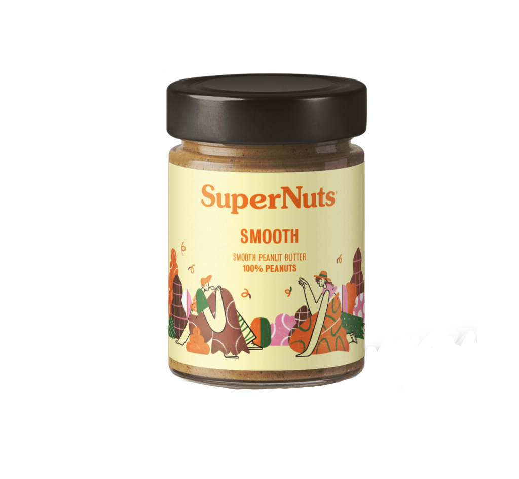 SuperNuts Smooth 100% Peanut Butter 300g